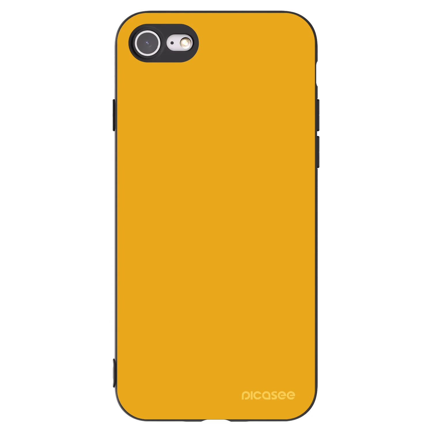 Picasee husă neagră din silicon pentru Apple iPhone SE 2022 - Sun