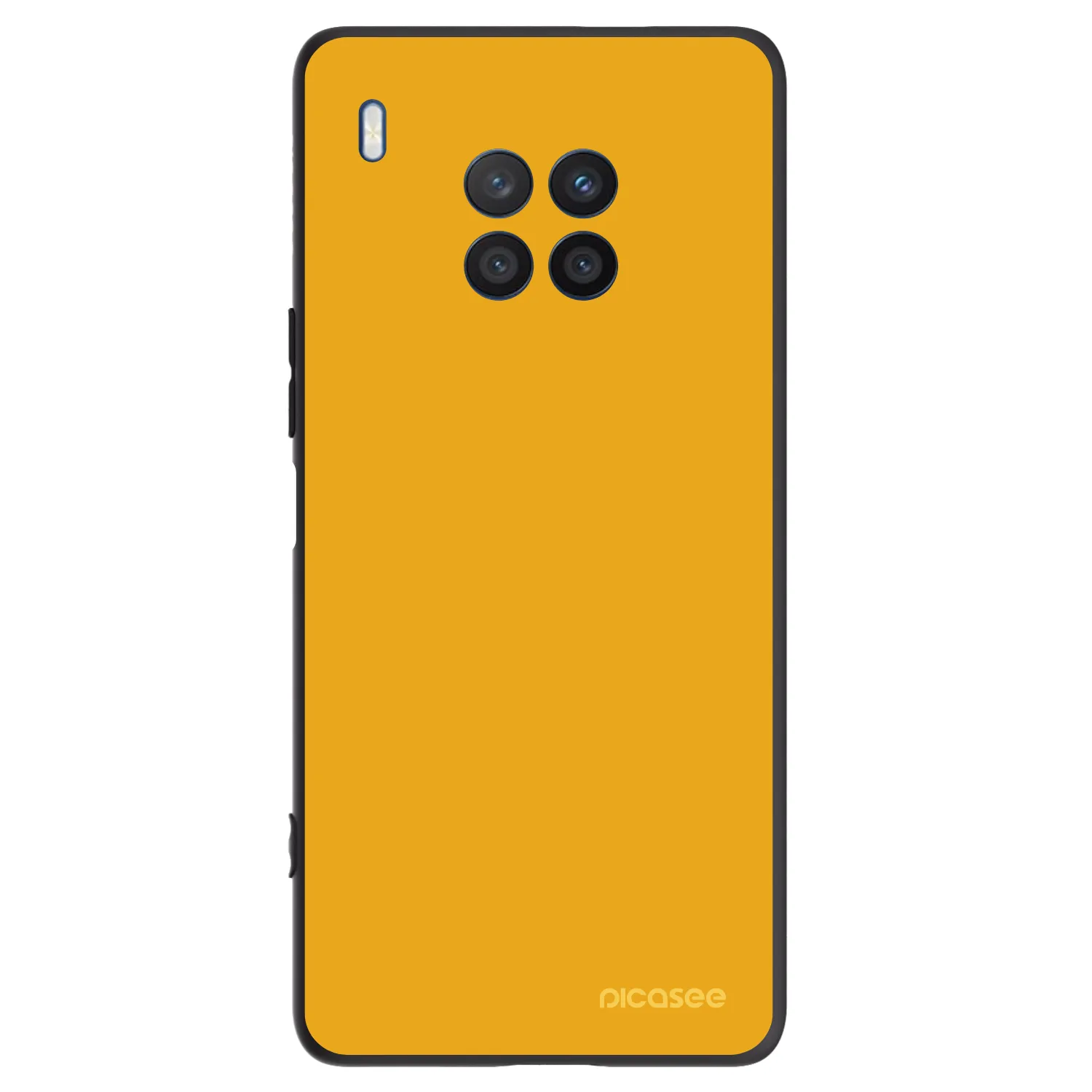 Picasee husă neagră din silicon pentru Honor 50 Lite - Sun