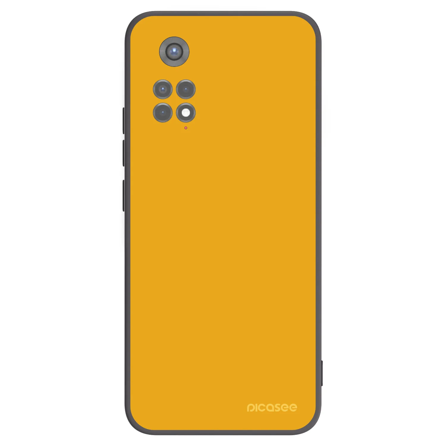 Picasee husă neagră din silicon pentru Xiaomi Redmi Note 11S 5G - Sun