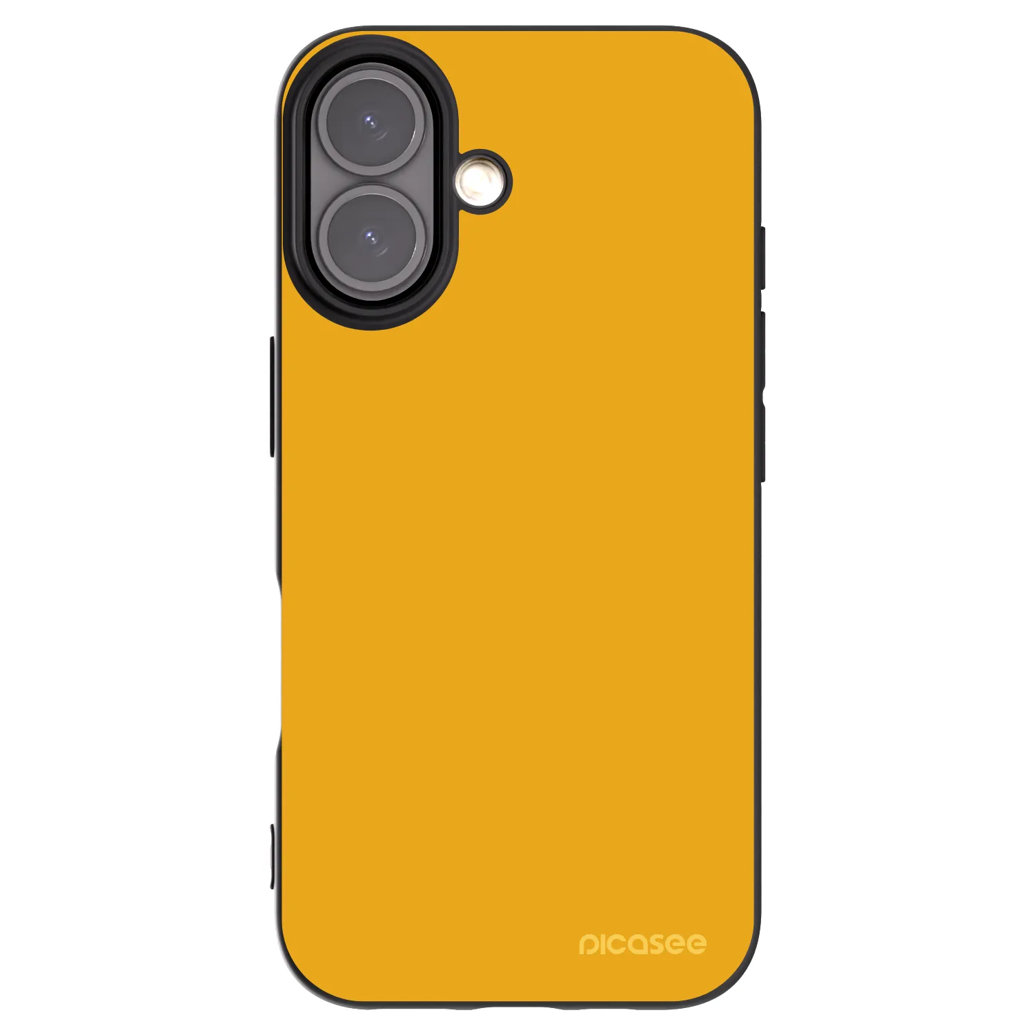 Picasee husă neagră din silicon pentru Apple iPhone 16 - Sun