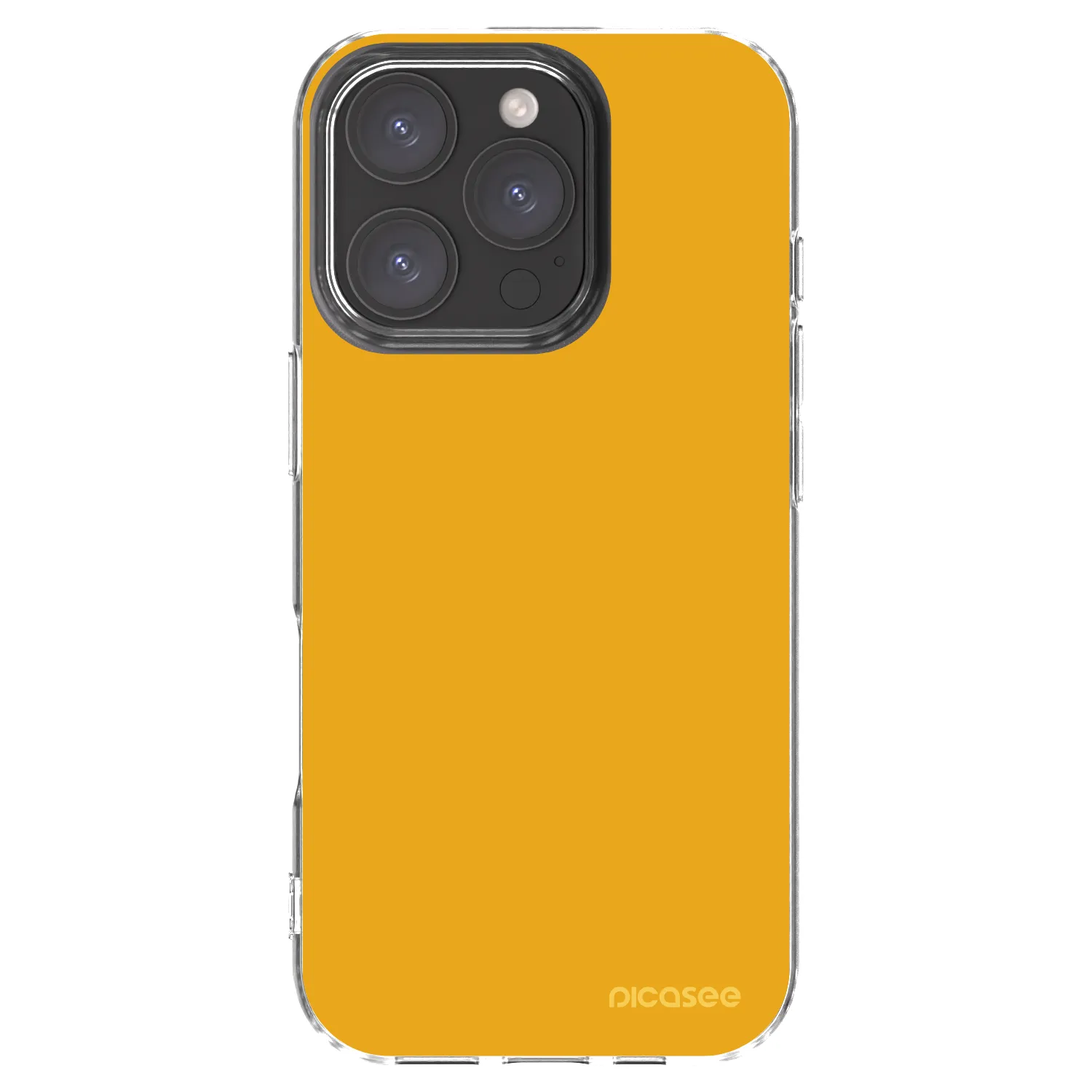 Picasee husă transparentă din silicon pentru Apple iPhone 16 Pro - Sun