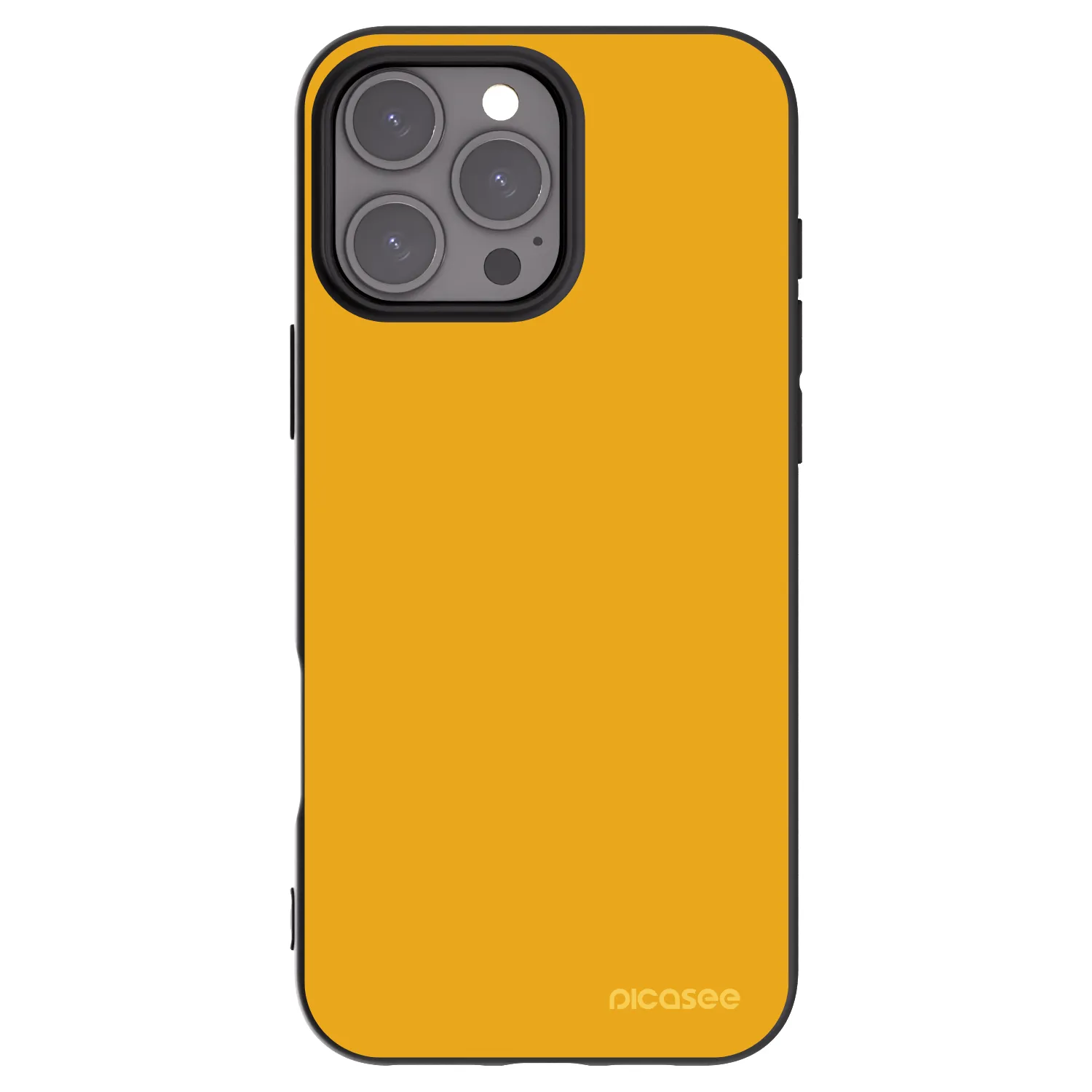 Picasee husă neagră din silicon pentru Apple iPhone 16 Pro Max - Sun