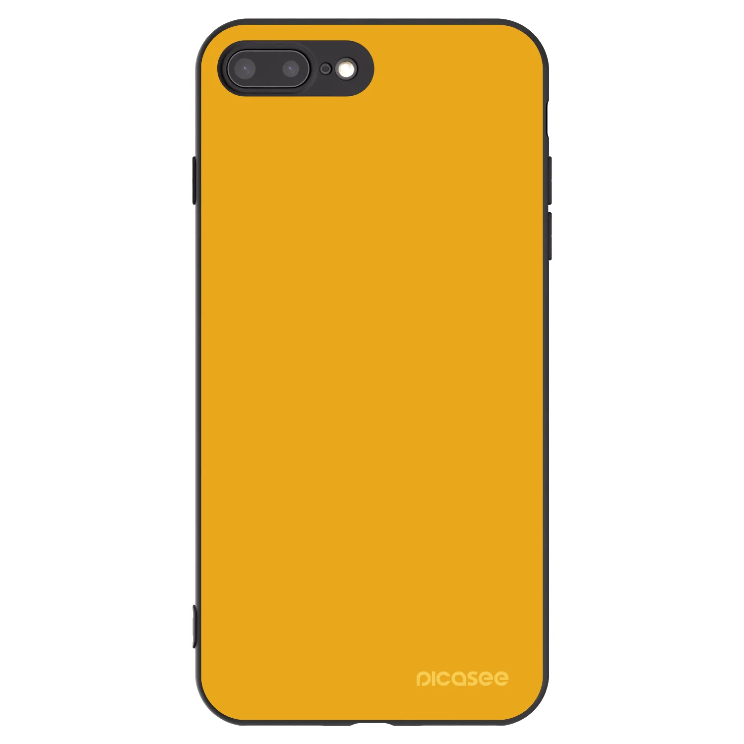Picasee husă neagră din silicon pentru Apple iPhone 8 Plus - Sun