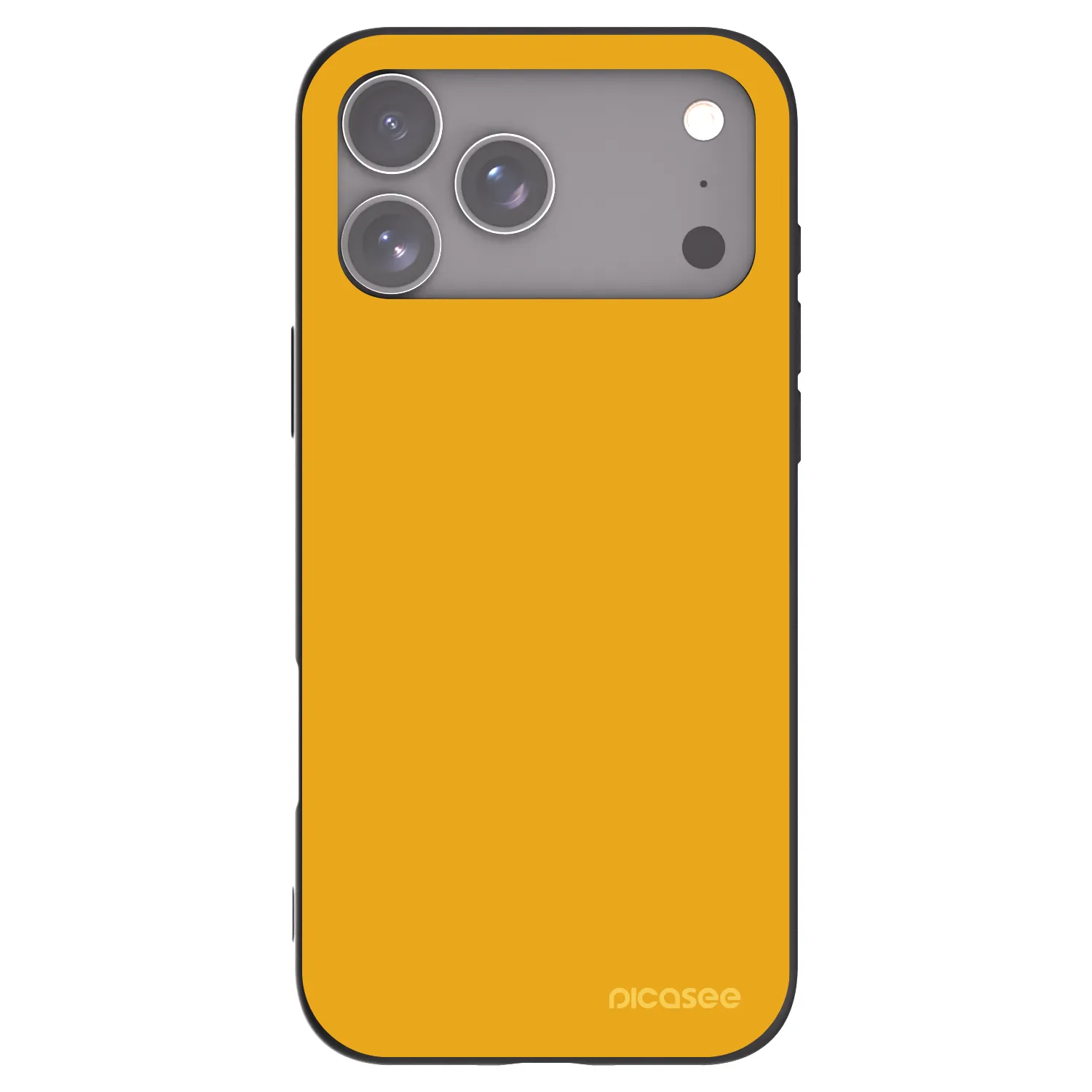 Picasee husă neagră din silicon pentru Apple iPhone 17 Pro Max - Sun