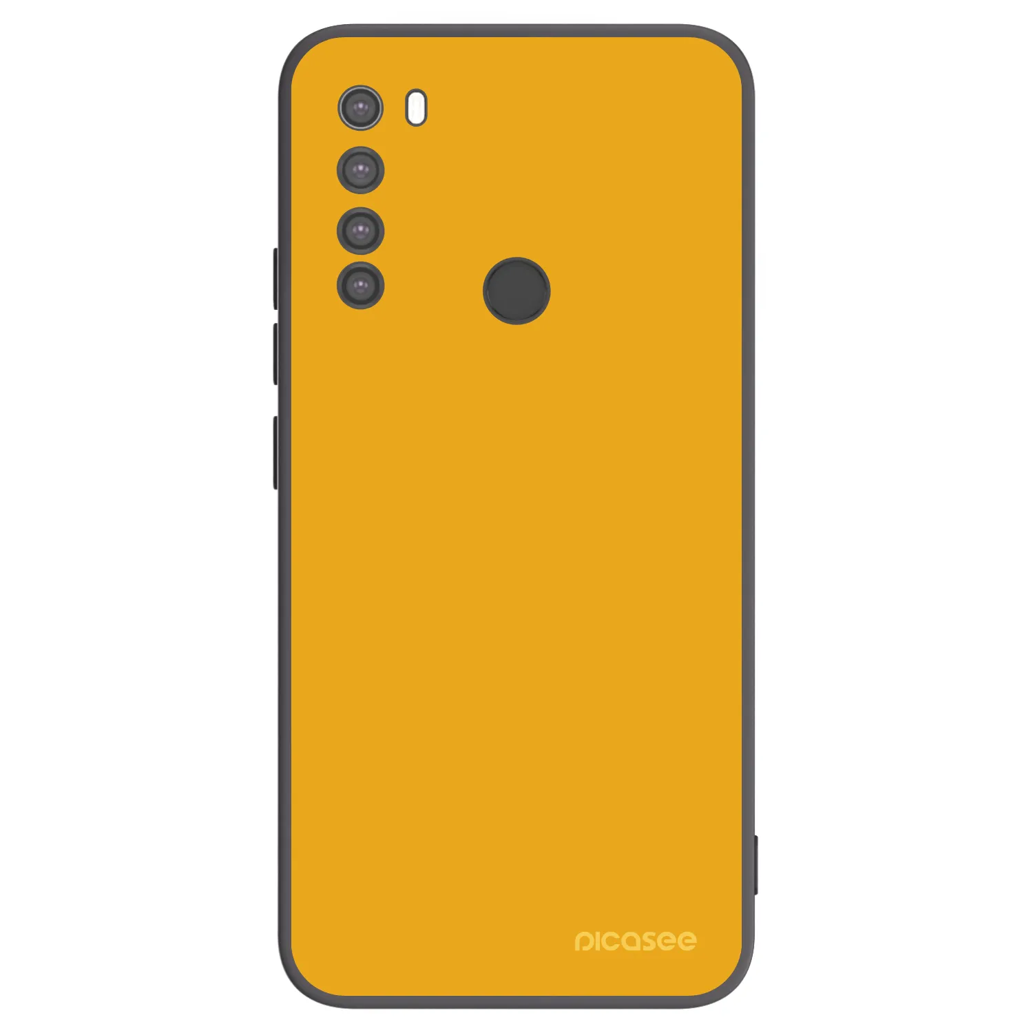 Picasee husă neagră din silicon pentru Xiaomi Redmi Note 8 - Sun