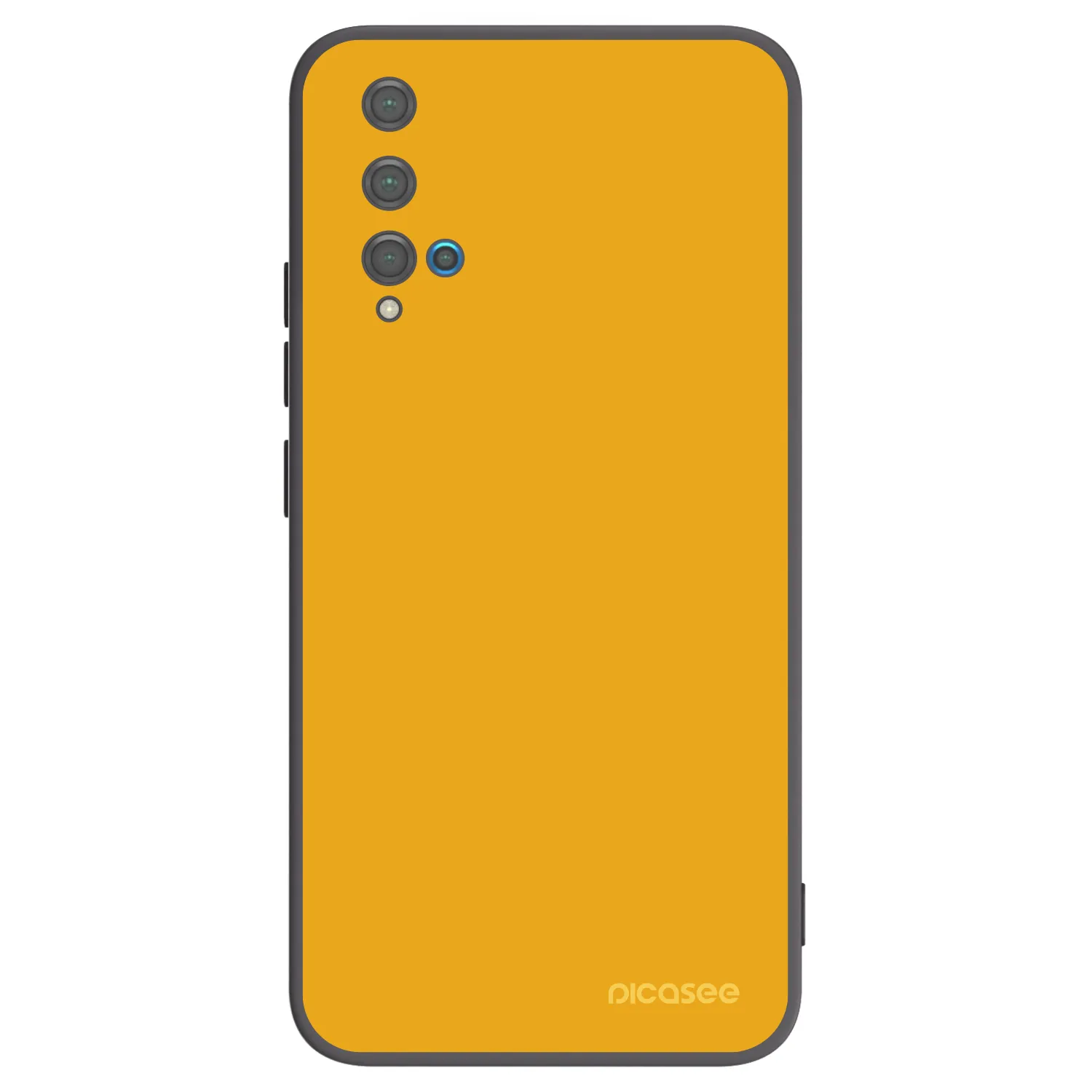 Picasee husă neagră din silicon pentru Huawei Nova 5T - Sun