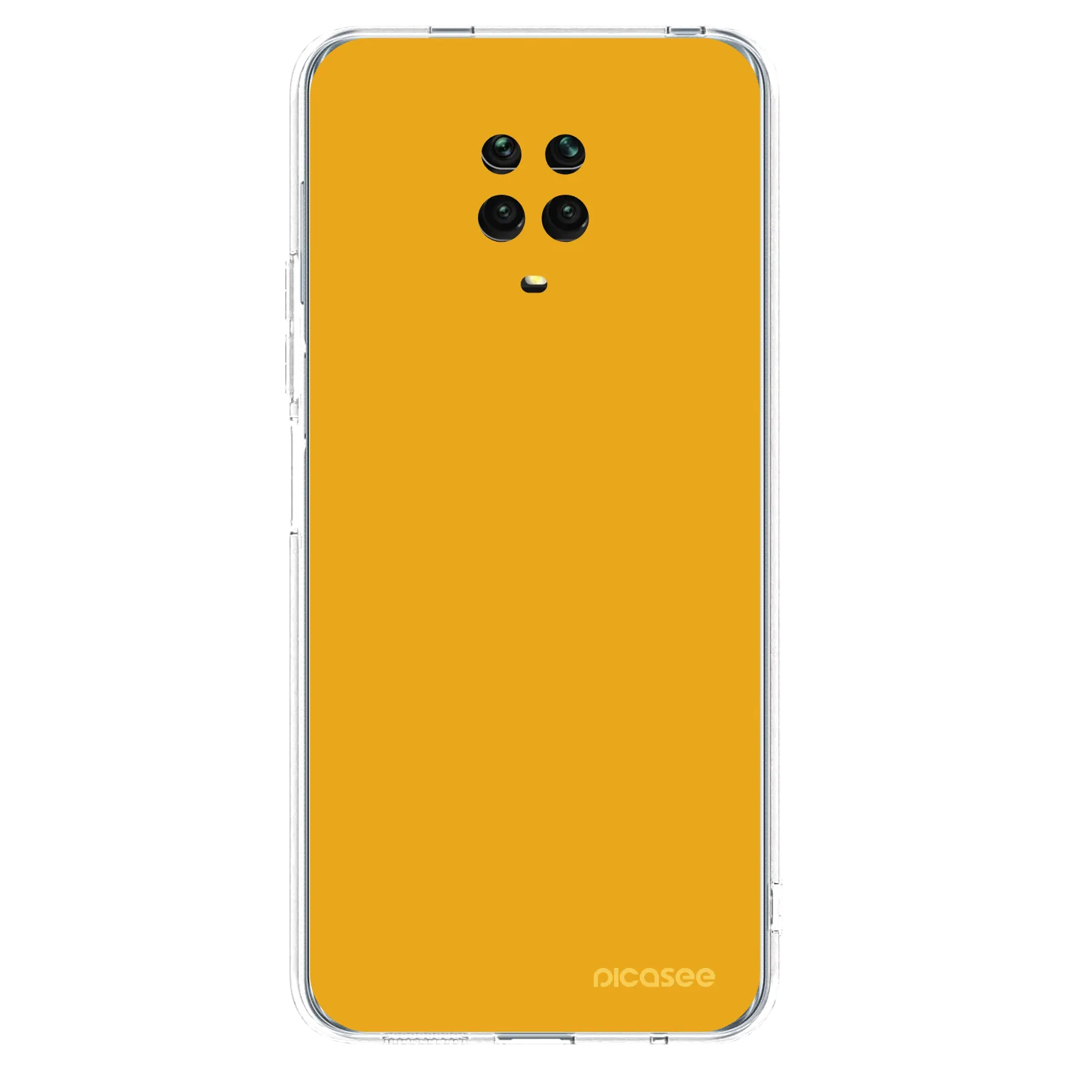 Picasee husă transparentă din silicon pentru Xiaomi Redmi Note 9S - Sun