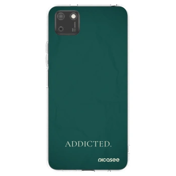 Picasee husă transparentă din silicon pentru Huawei Y5P - Addicted