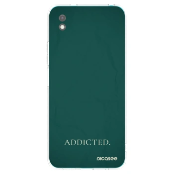 Picasee husă neagră din silicon pentru Xiaomi Redmi 9A - Addicted