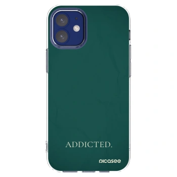 Picasee husă transparentă din silicon pentru Apple iPhone 12 mini - Addicted
