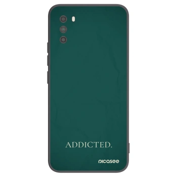 Picasee husă neagră din silicon pentru Xiaomi Poco M3 - Addicted