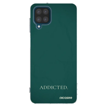 Picasee husă transparentă din silicon pentru Samsung Galaxy A12 A125F - Addicted