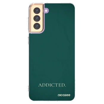 Picasee husă transparentă din silicon pentru Samsung Galaxy S21+ 5G G996F - Addicted