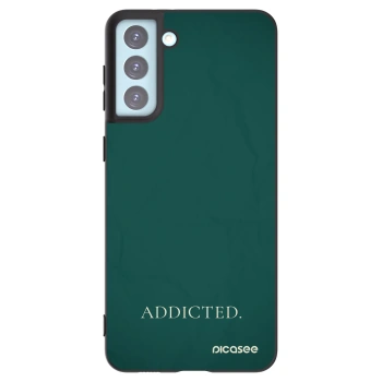 Picasee husă neagră din silicon pentru Samsung Galaxy S21+ 5G G996F - Addicted