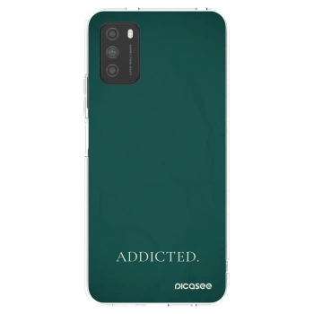 Picasee husă transparentă din silicon pentru Xiaomi Poco M3 - Addicted