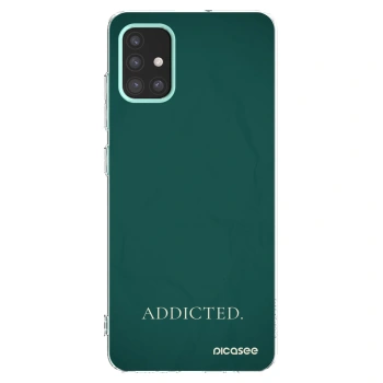 Picasee husă transparentă din silicon pentru Samsung Galaxy M31s - Addicted