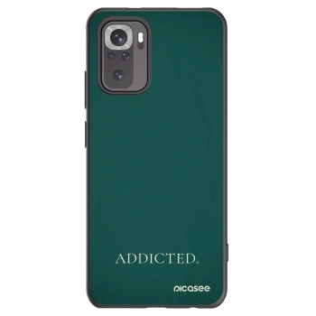Picasee husă neagră din silicon pentru Xiaomi Redmi Note 10 - Addicted