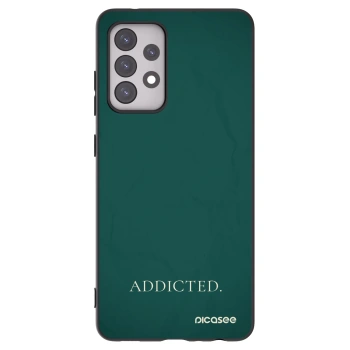 Picasee husă neagră din silicon pentru Samsung Galaxy A52 5G A525F - Addicted