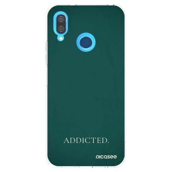 Picasee husă transparentă din silicon pentru Huawei P20 Lite - Addicted