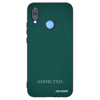 Picasee husă neagră din silicon pentru Huawei P20 Lite - Addicted