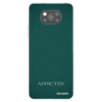 Picasee husă neagră din silicon pentru Xiaomi Poco X3 Pro - Addicted