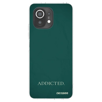 Picasee husă transparentă din silicon pentru Xiaomi Mi 11 - Addicted
