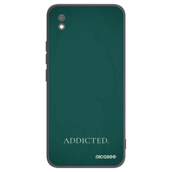 Picasee husă neagră din silicon pentru Xiaomi Redmi 9AT - Addicted