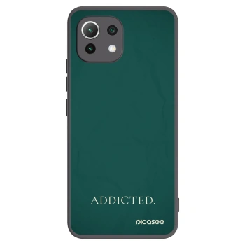Picasee husă neagră din silicon pentru Xiaomi Mi 11 Lite - Addicted