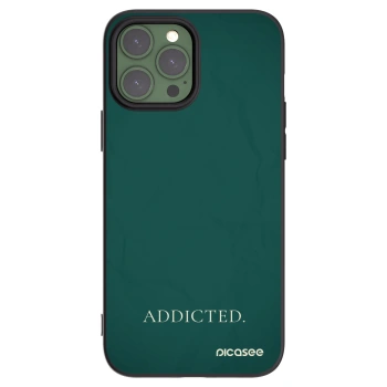Picasee husă neagră din silicon pentru Apple iPhone 13 Pro Max - Addicted
