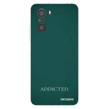 Picasee husă transparentă din silicon pentru Xiaomi Poco F3 - Addicted