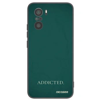 Picasee husă neagră din silicon pentru Xiaomi Poco F3 - Addicted
