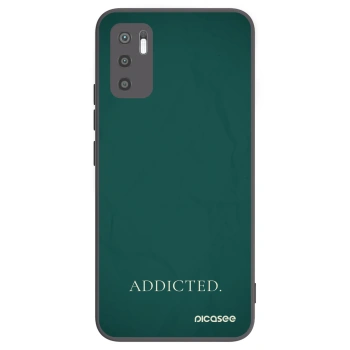 Picasee husă neagră din silicon pentru Xiaomi Redmi Note 10 5G - Addicted