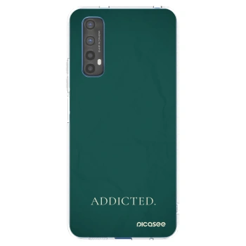 Picasee husă transparentă din silicon pentru Realme 7 - Addicted