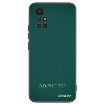 Picasee husă neagră din silicon pentru Xiaomi Redmi 10 - Addicted