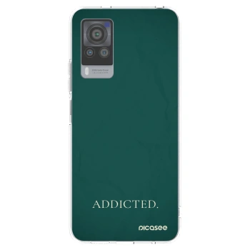 Picasee husă transparentă din silicon pentru Vivo X60 Pro 5G - Addicted