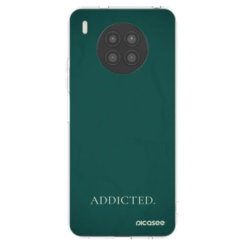 Picasee husă transparentă din silicon pentru Huawei Nova 8i - Addicted