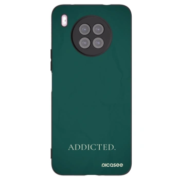 Picasee husă neagră din silicon pentru Huawei Nova 8i - Addicted