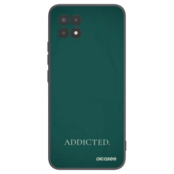 Picasee husă neagră din silicon pentru Realme 8i - Addicted