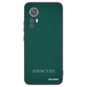 Picasee husă neagră din silicon pentru Xiaomi 12 - Addicted