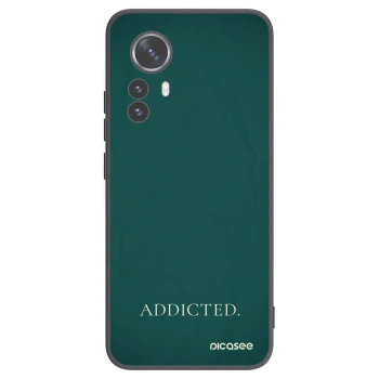 Picasee husă neagră din silicon pentru Xiaomi 12 Pro - Addicted