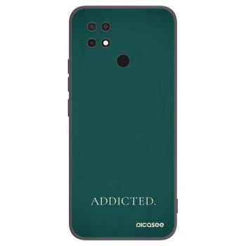 Picasee husă neagră din silicon pentru Xiaomi Redmi 10C - Addicted