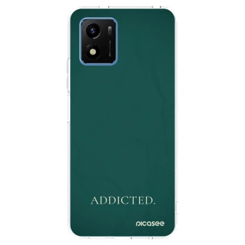 Picasee husă transparentă din silicon pentru Vivo Y01 - Addicted
