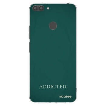 Picasee husă transparentă din silicon pentru Huawei P Smart - Addicted