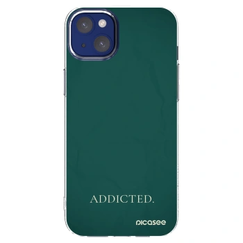 Picasee husă transparentă din silicon pentru Apple iPhone 14 Plus - Addicted