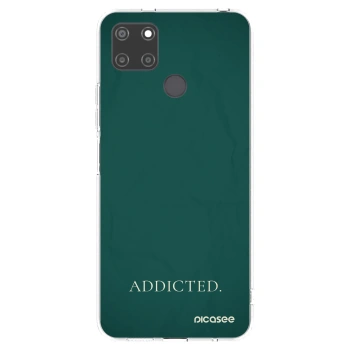 Picasee husă transparentă din silicon pentru Realme C21Y - Addicted