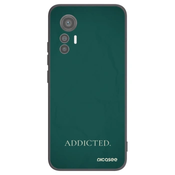 Picasee husă neagră din silicon pentru Xiaomi 12 Lite - Addicted