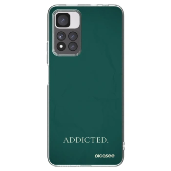 Picasee husă transparentă din silicon pentru Xiaomi Redmi Note 11 Pro+ 5G - Addicted