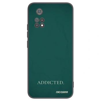Picasee husă neagră din silicon pentru Xiaomi Poco M4 Pro - Addicted