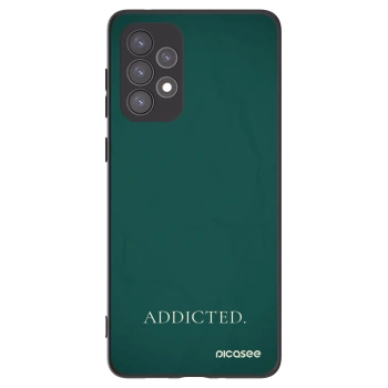 Picasee husă neagră din silicon pentru Samsung Galaxy A73 5G - Addicted