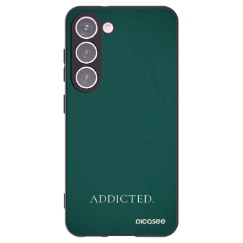 Picasee husă neagră din silicon pentru Samsung Galaxy S23 5G - Addicted